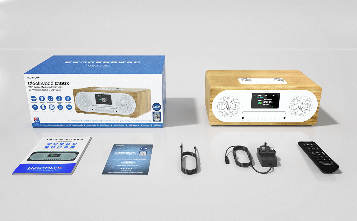 Azatom Trinity D3 DAB Radio